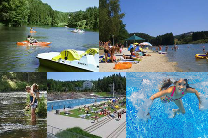 Badeweiher und Bäder im Bayerischen Wald
