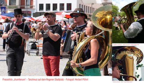 DrumHerum in Regen - © Herbert Pöhnl